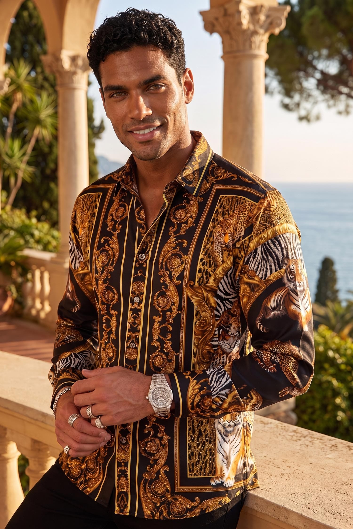 BARABAS Royale Rhinestone Shirt Review: $168 Statement Piece With a Dry-Clean Problem