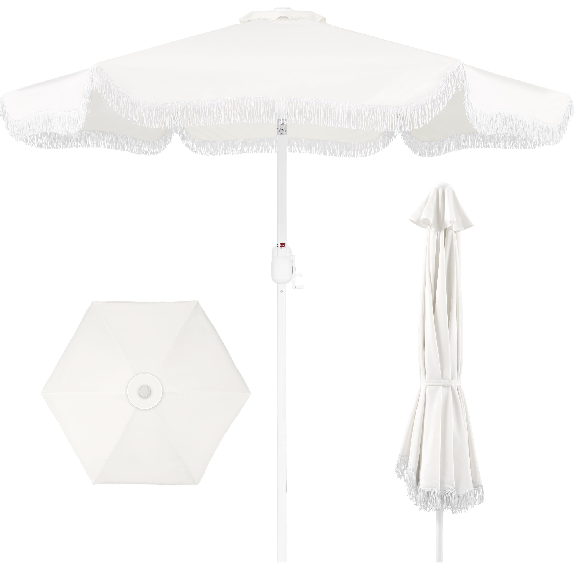 Best Choice Products 7.5ft Boho Fringe Umbrella Review: Check the Pole Diameter First