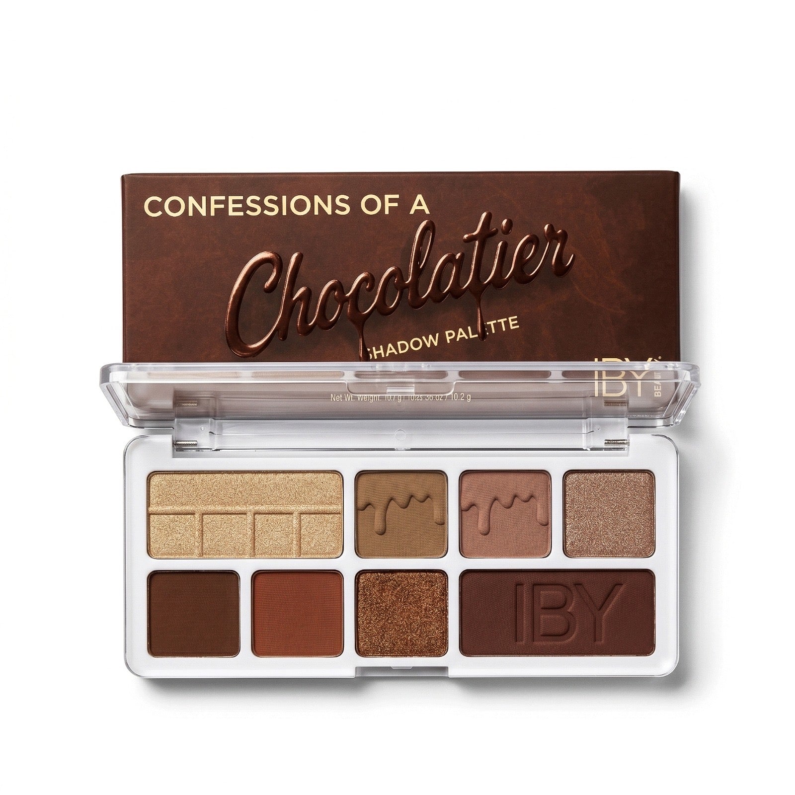 IBY Beauty Chocolatier Palette Review: $15 for Eight Warm Shades, and Three Blank Fields