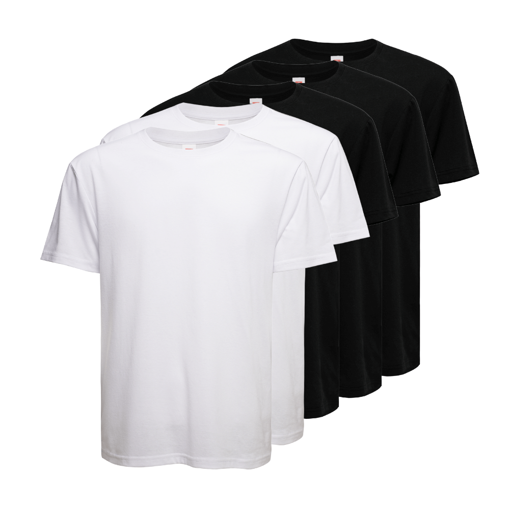 LeeHanton 5-Pack Cotton Tees Review: $12 a Shirt, and a Size Chart That Nearly Works