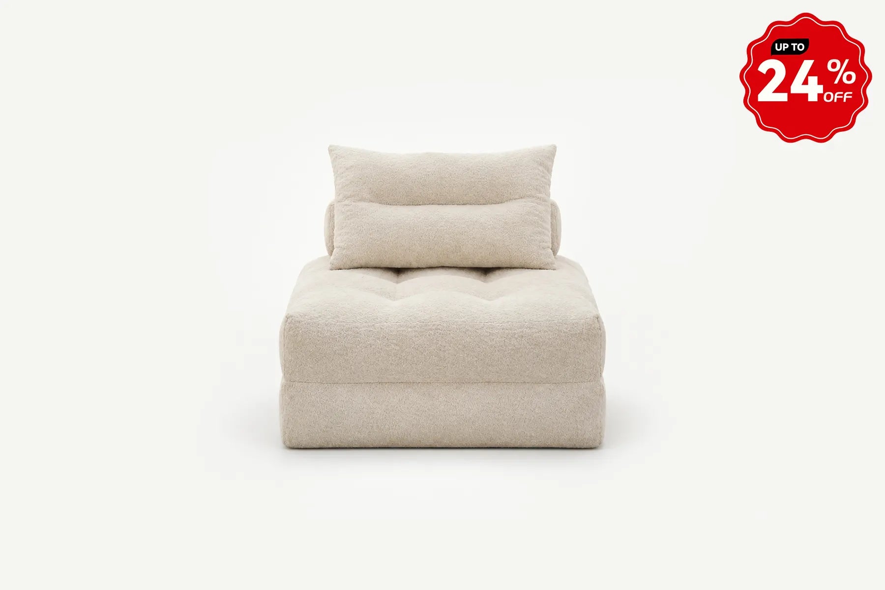 Monvane 3-in-1 Teddy Velvet Folding Sofa Bed Review: Armchair, Lounger and Guest Bed in One Box