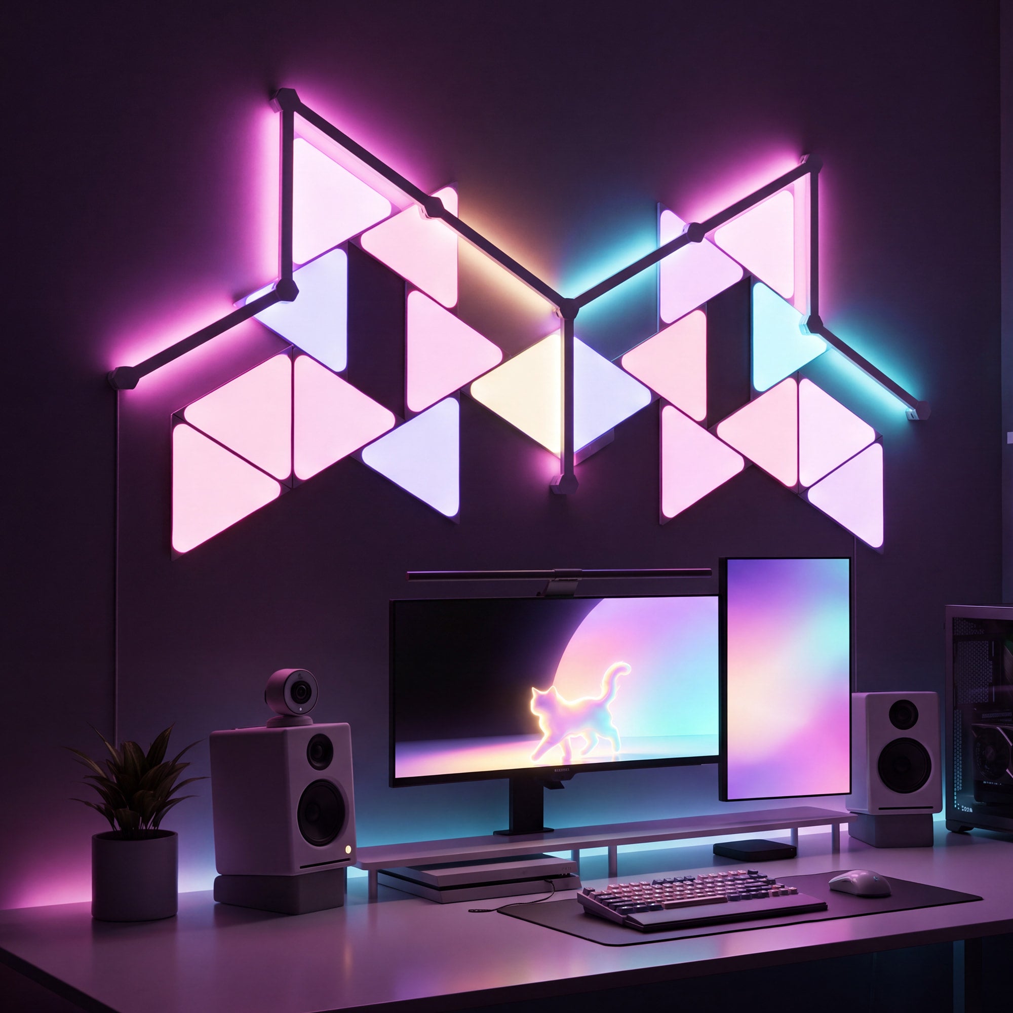 Nanoleaf Prismatic Fusion Bundle Review: 27 Pieces of Modular Wall Lighting