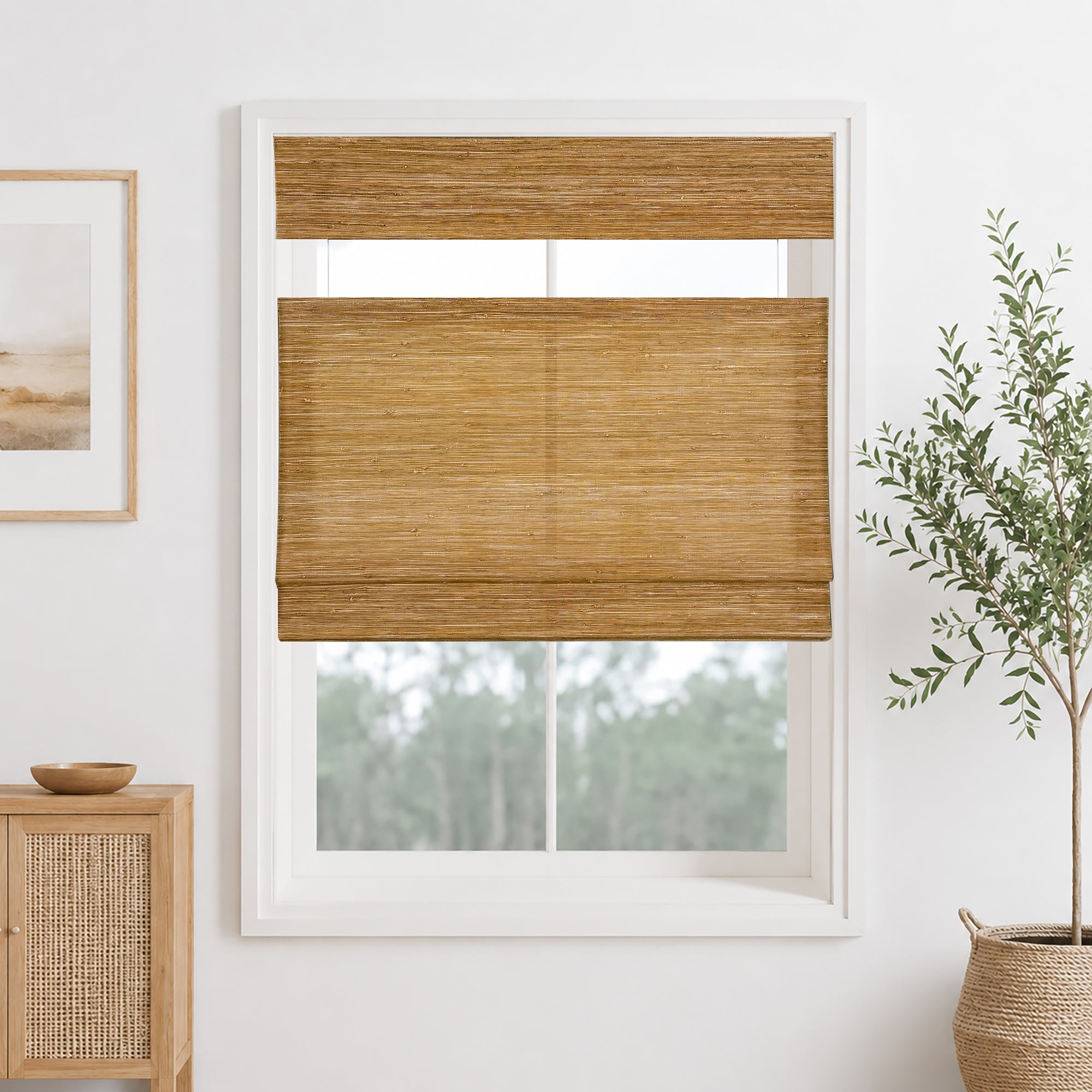 Neutral Curtains Ivory Bamboo Shade Review: Top-Down Bottom-Up With Jute Fabric