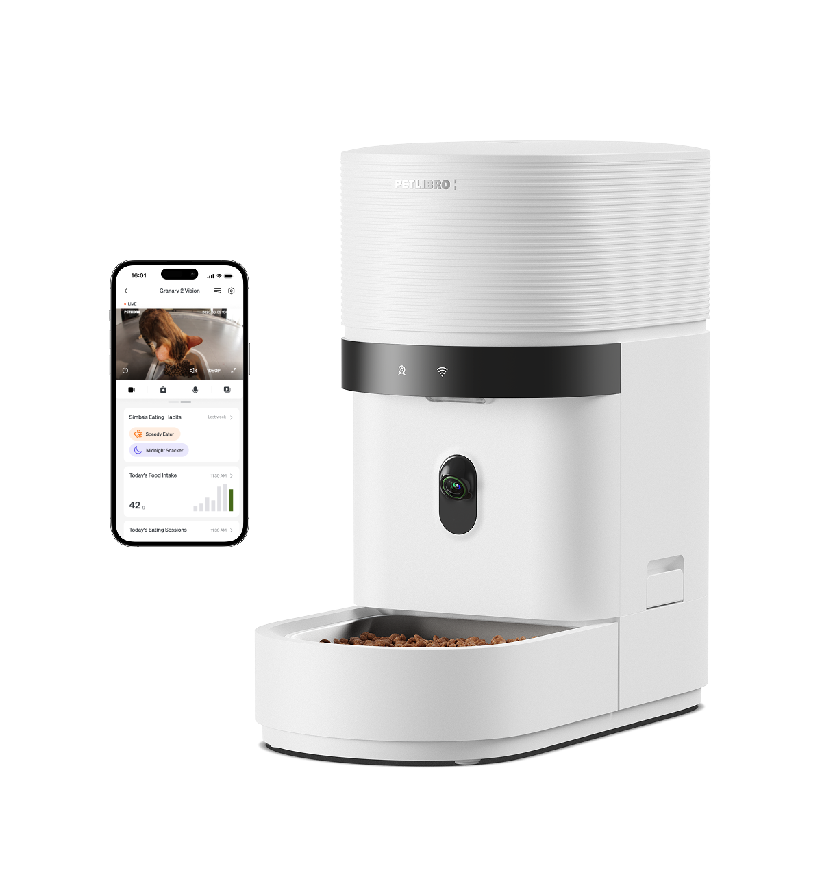 PETLIBRO Granary 2 Vision Review: Gram-Level Feeding Data Is the Real Feature Here