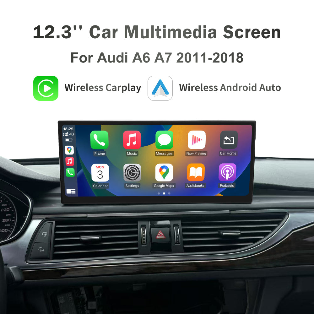 Roadtop 12.3-Inch Audi A6/A7 HD Screen Review: Cheap CarPlay Upgrade, Thin on Detail