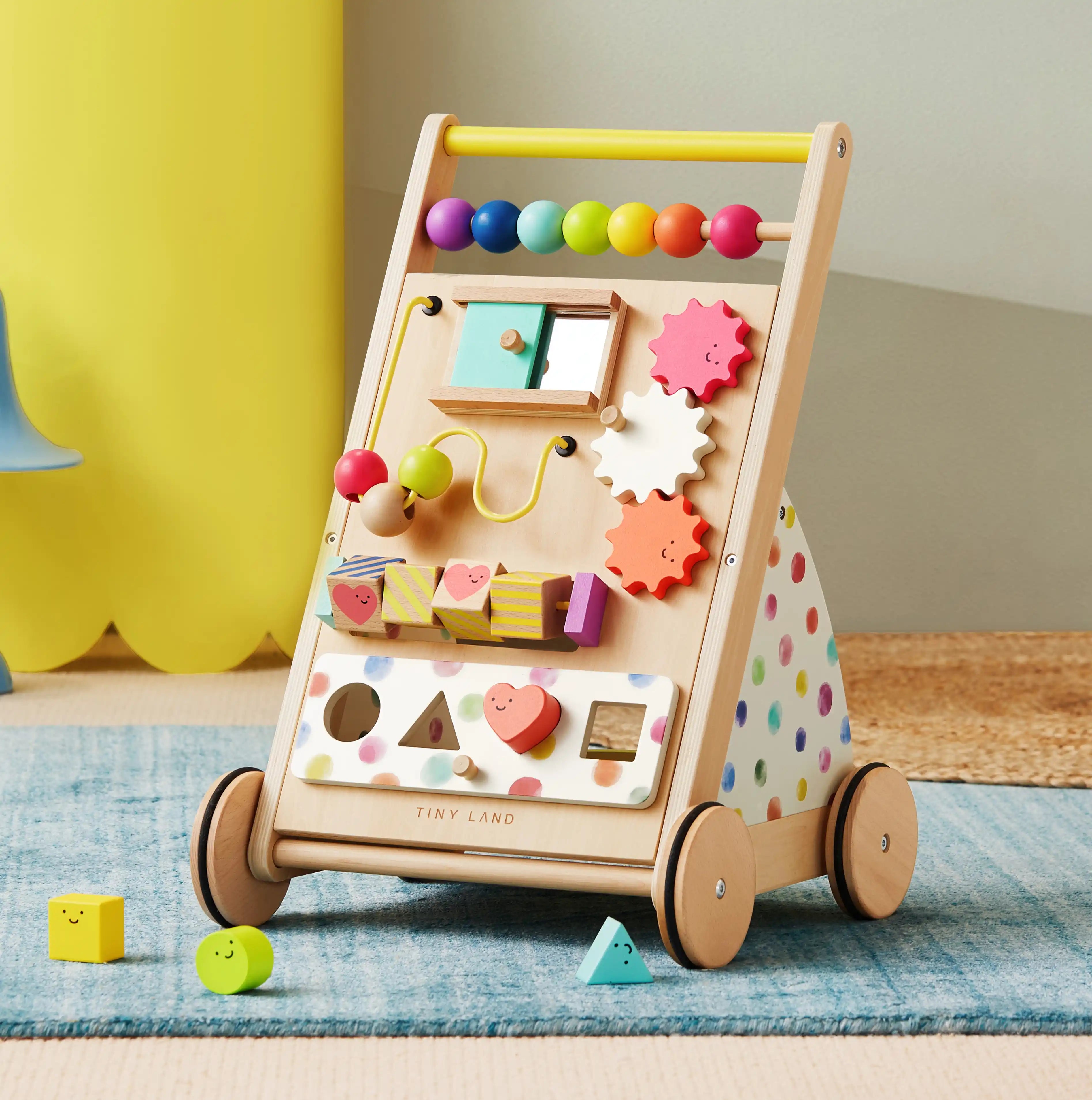 Tiny Land Wooden Activity Walker Review: Great Safety Credentials, Missing Basics